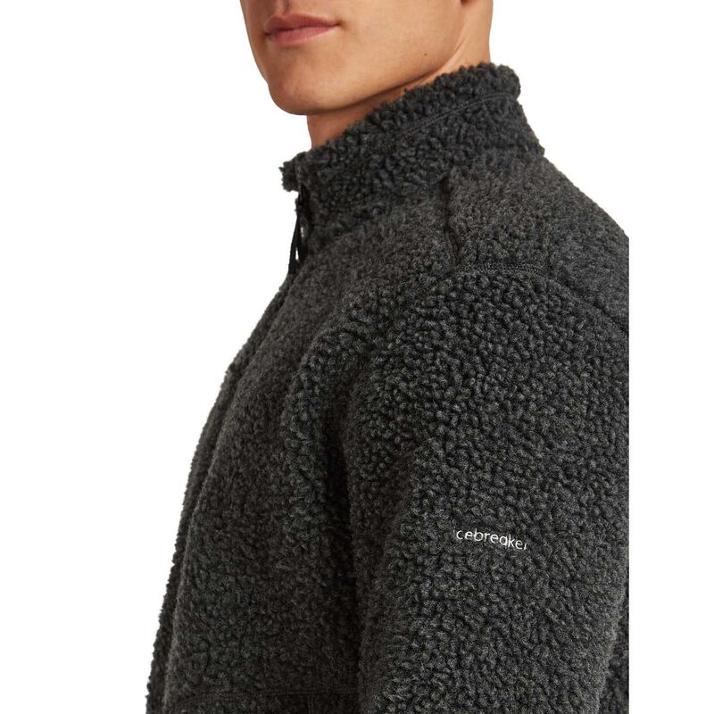 Icebreaker M Merino Blend 960 RealFleece High Pile LS Zip image number 2